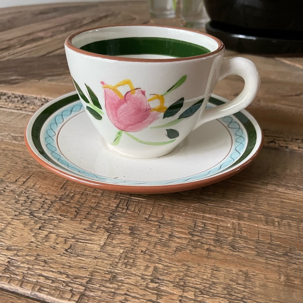 Stangl Pottery Cup & Saucer
